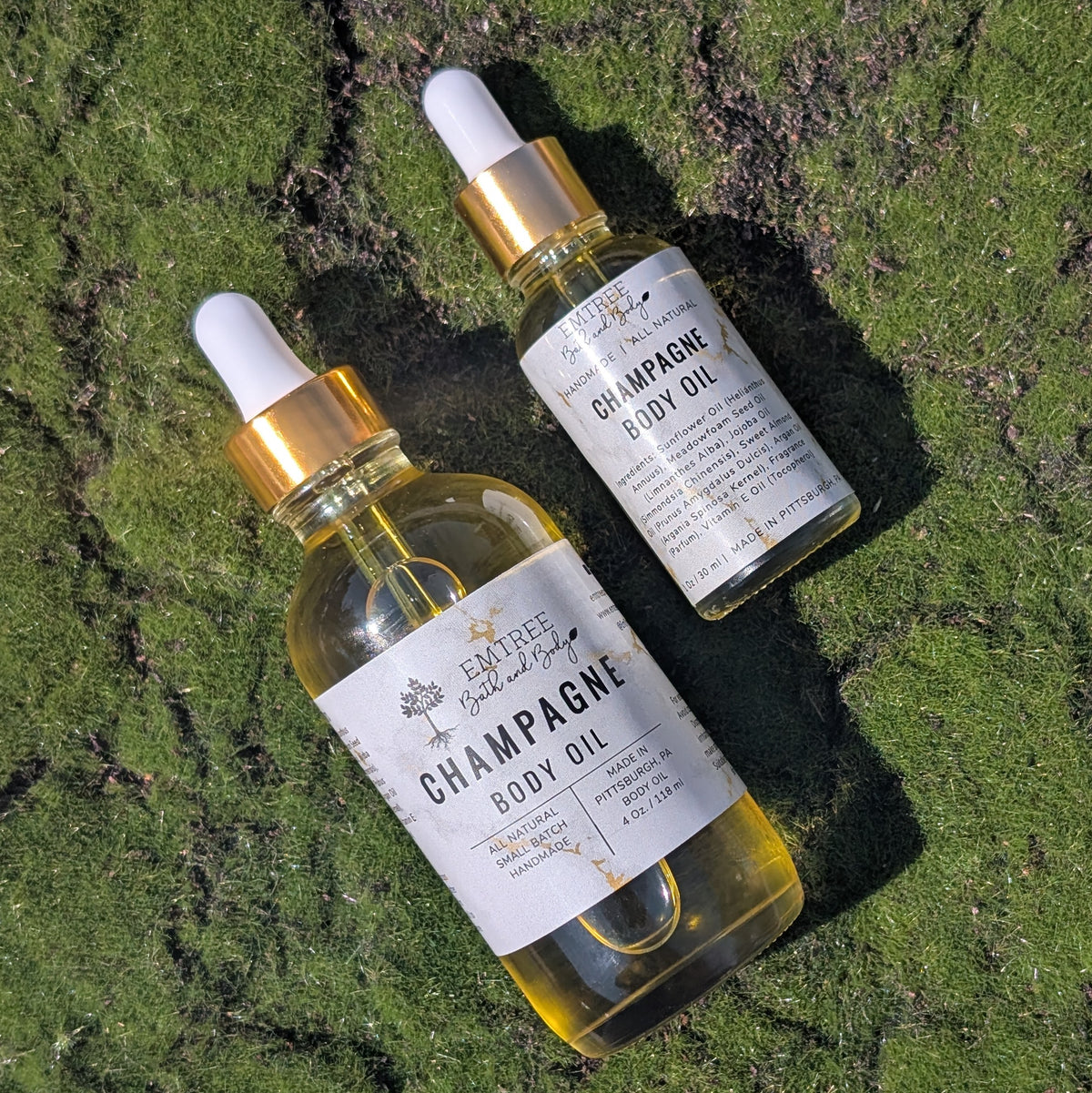 Champagne Body Oil