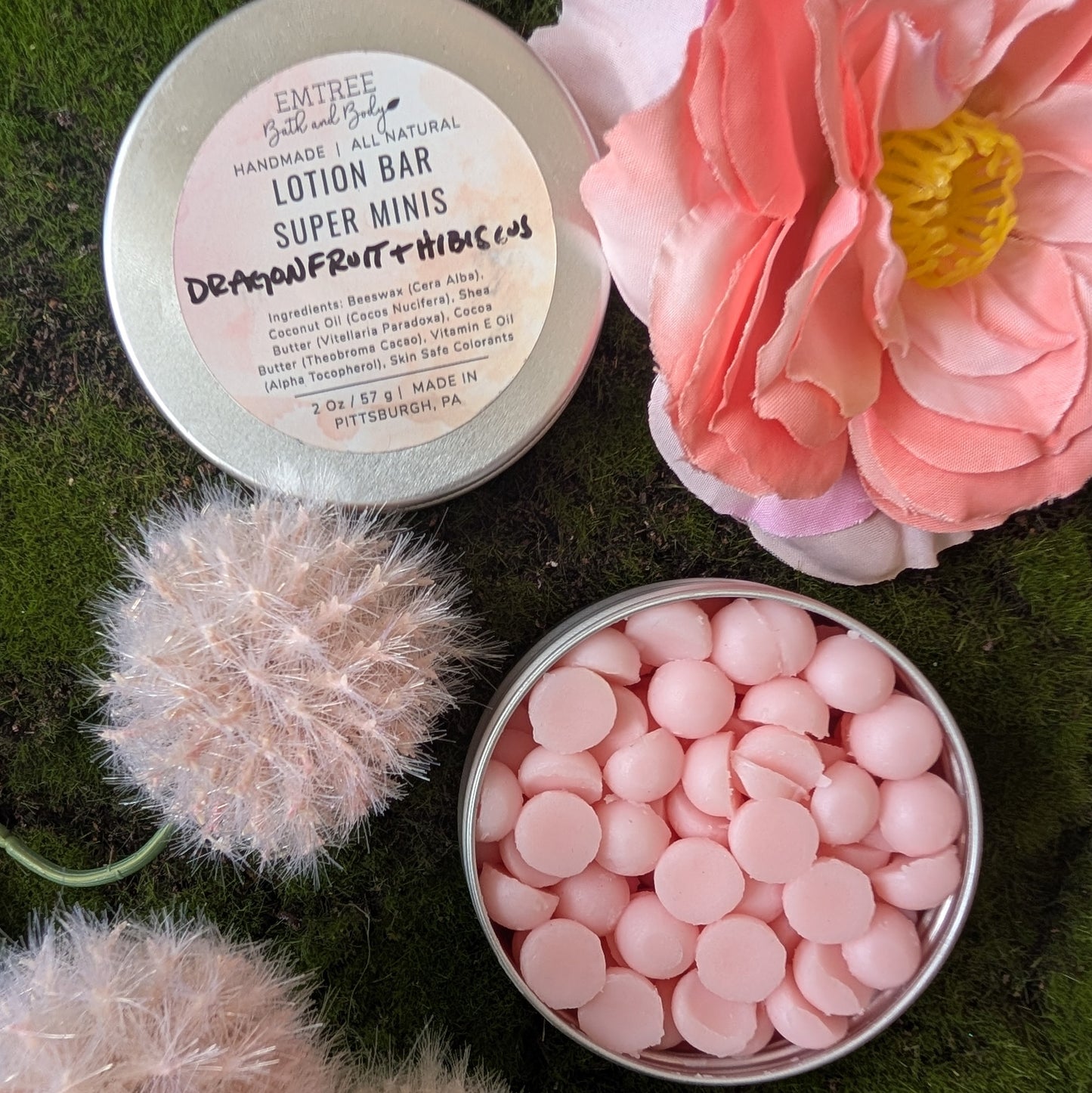 Dragonfruit Hibiscus Lotion Bar