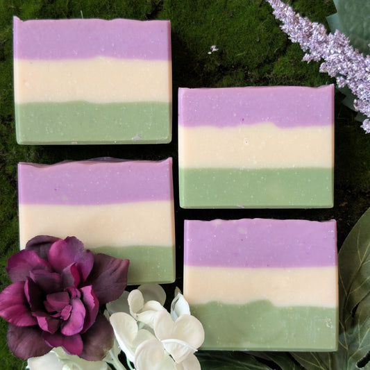 Midnight Bloom Artisan Soap Bar