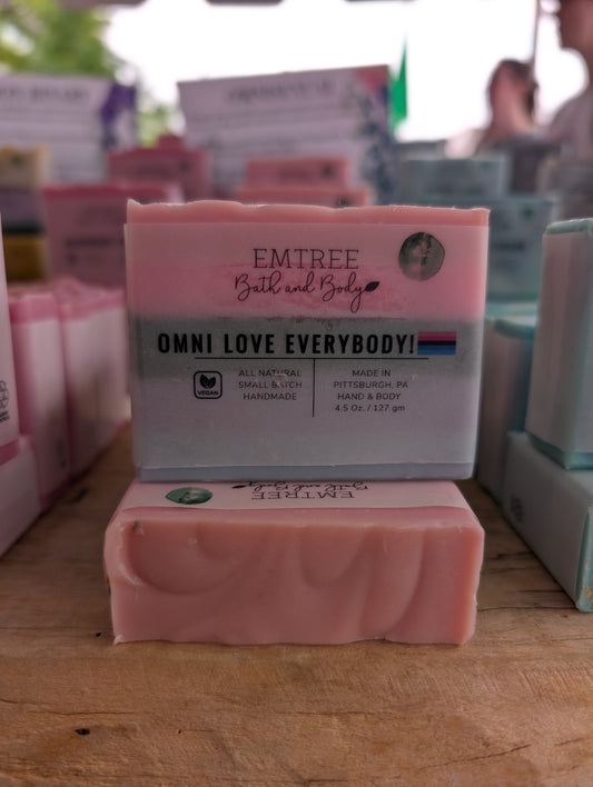 Omni Love Everybody! Artisan Soap Bar