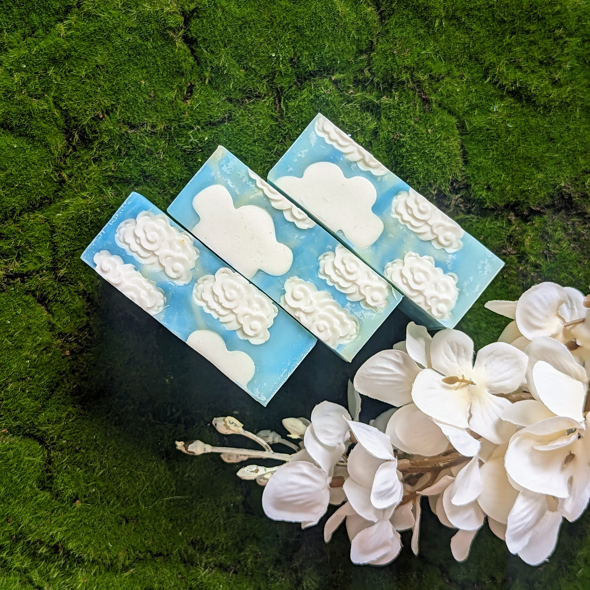 Cotton Clouds Artisan Soap Bar