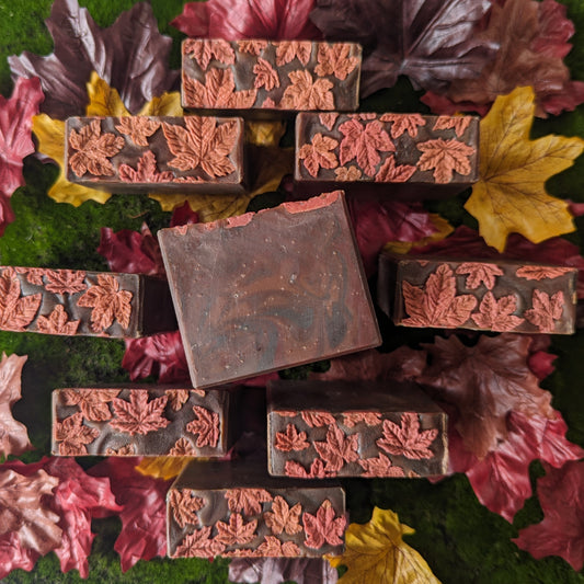 Vanilla Maple Leaf Artisan Soap Bar