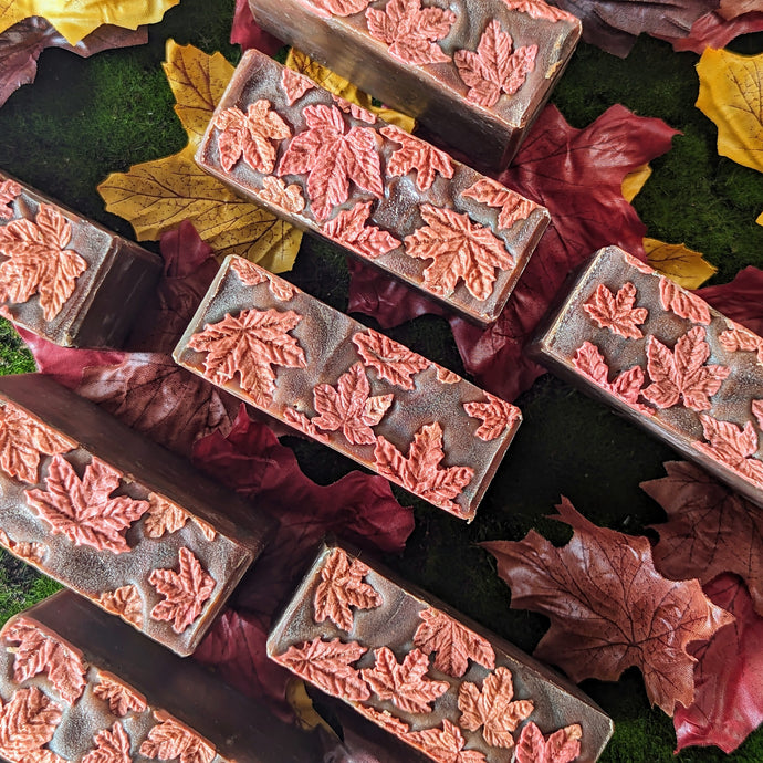 Vanilla Maple Leaf Artisan Soap Bar