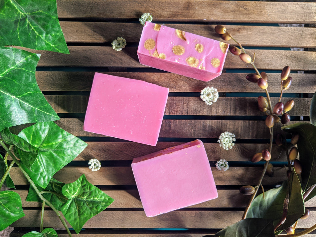 Raspberry & Vanilla Artisan Soap Bar