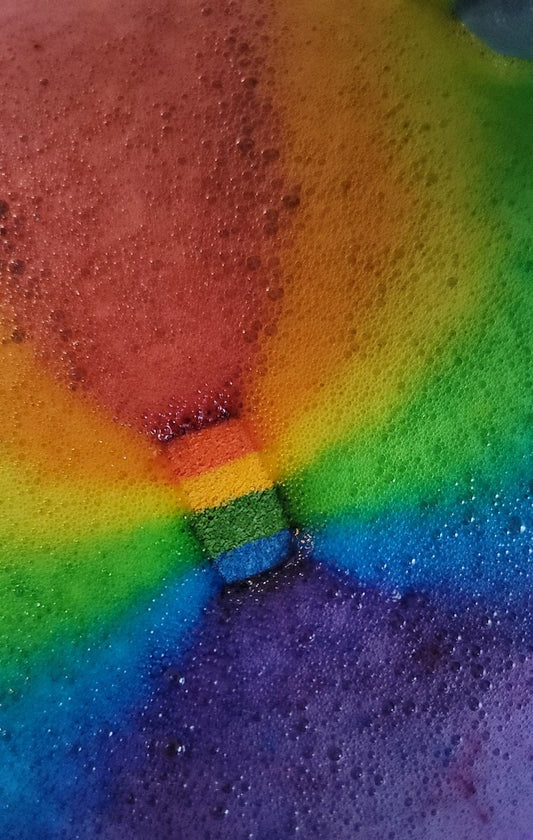 Rainbow Cloud Bath Bomb